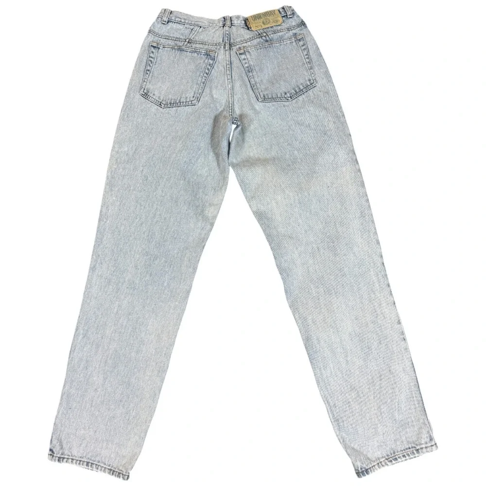 VTG Y2K Union Bay Baggy Wide Leg Jeans Acid Wash Denim 30x33 90s Skater Hip‎ Hop